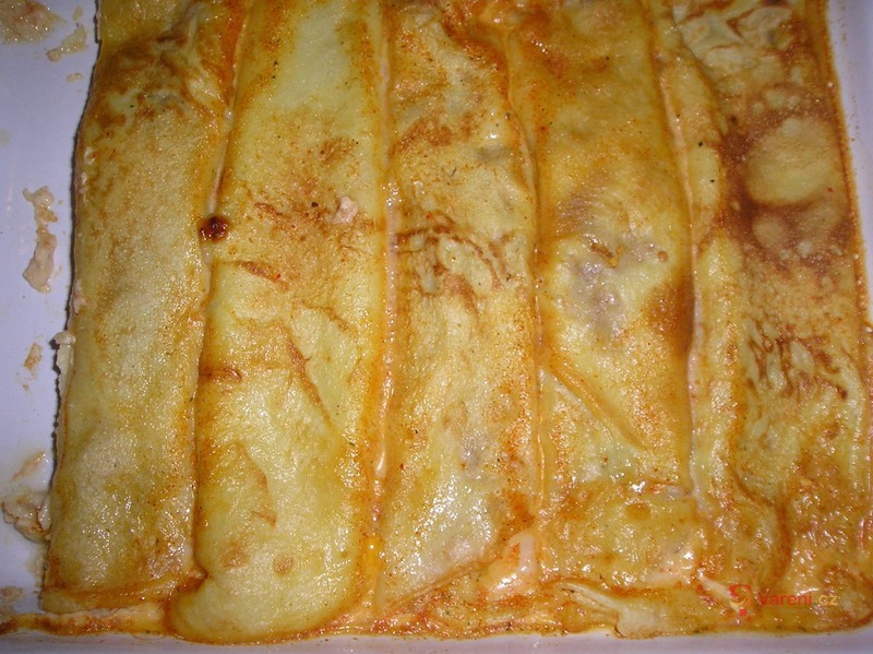 Palačinky s nivou a tvarohem - fotografie 2