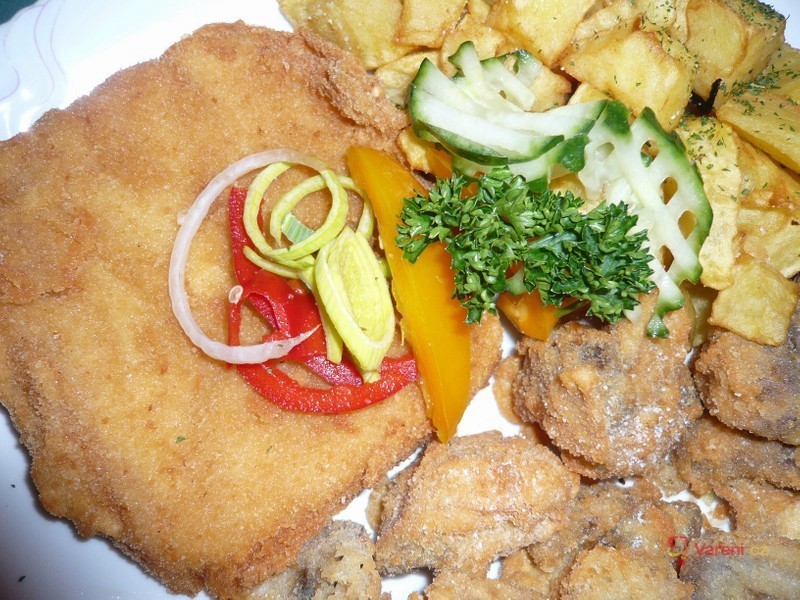 Plněný smažený sýr - fotografie 4