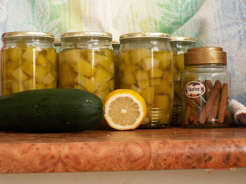 Cuketový kompot - fotografie 2