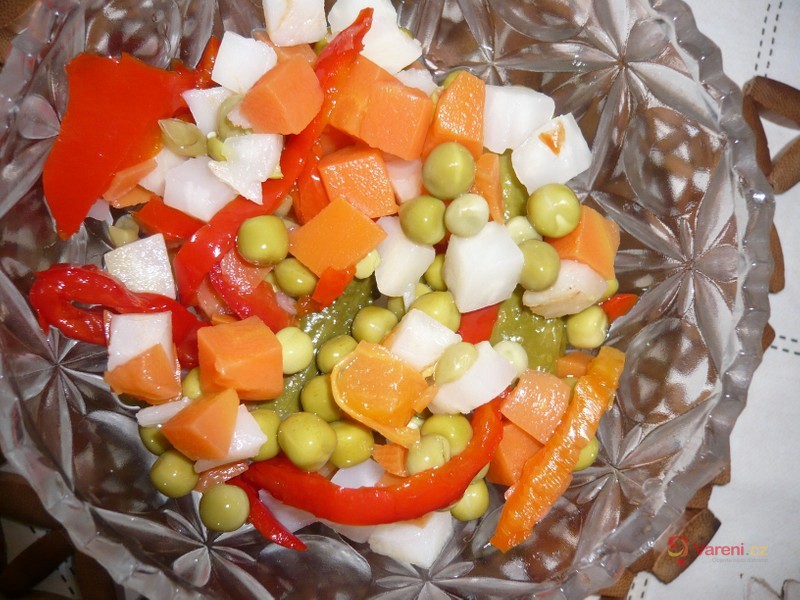 Zeleninový salát s citronovým pepřem - fotografie 2