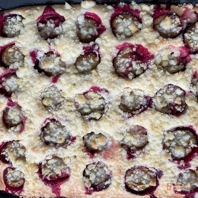Rychlý švestkový koláč