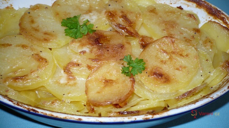 Vegetariánské zapečené brambory - fotografie 2