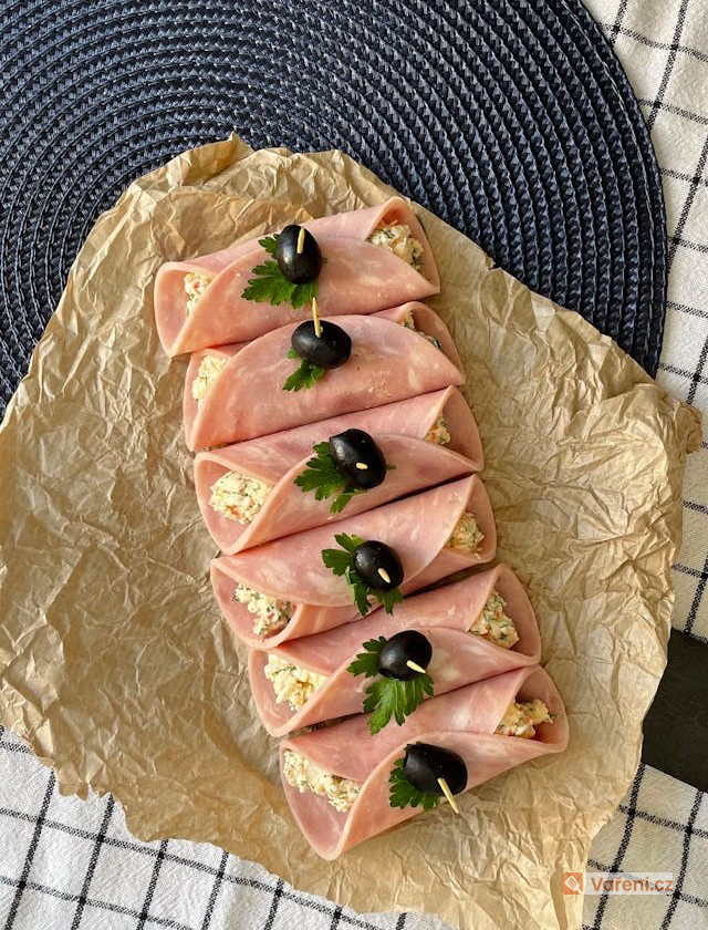 Skvělé šunkové rolky