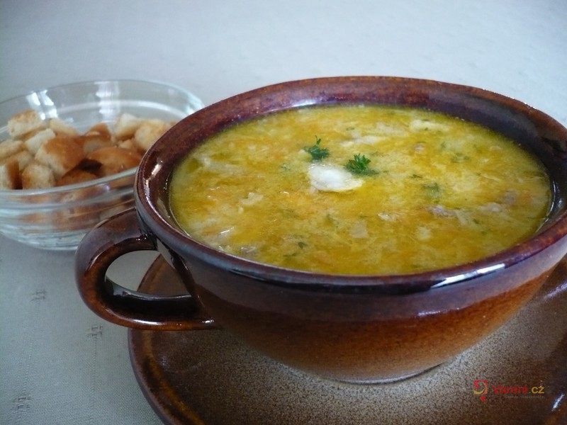 Jemná rybí polévka 1