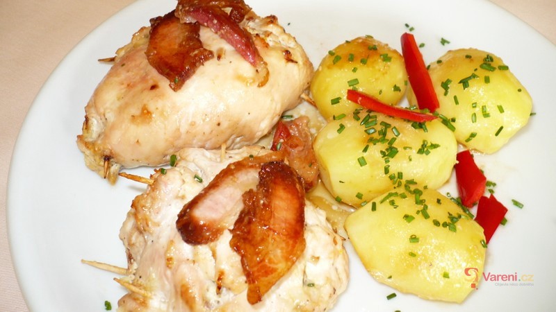 Plněné kuřecí plátky - fotografie 2