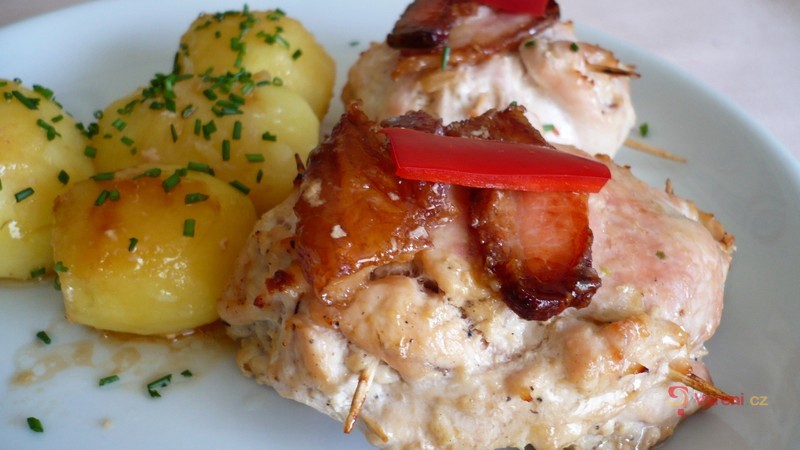 Plněné kuřecí plátky - fotografie 4