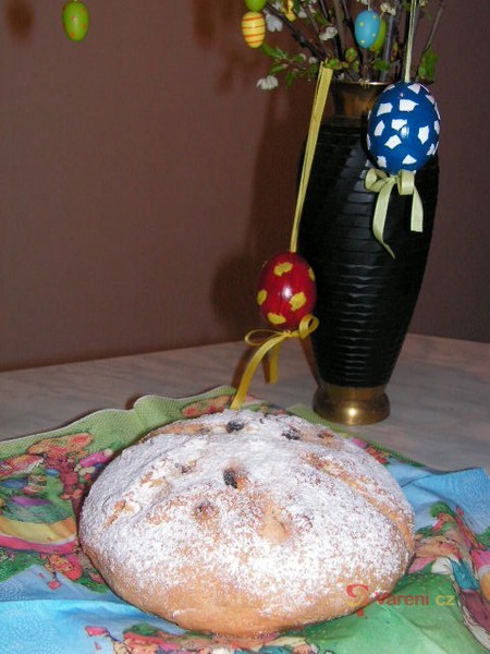 Staročeský tvarohový mazanec - fotografie 3