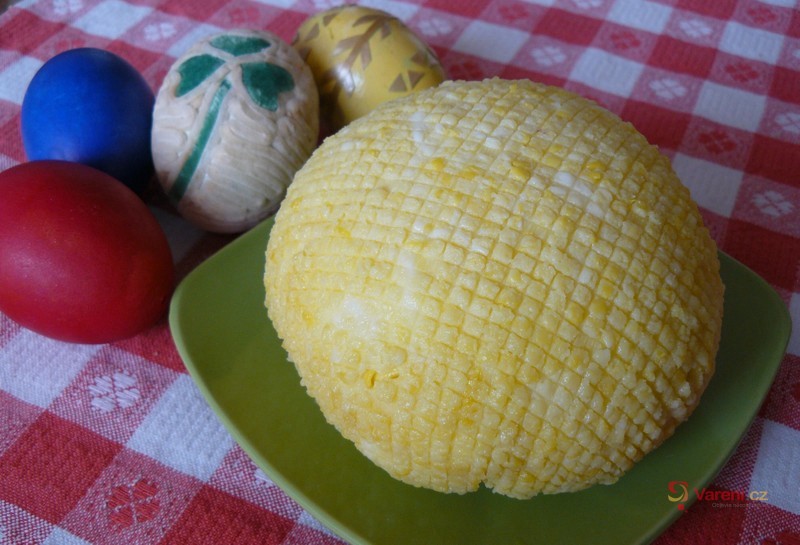 Žlutý velikonoční tvaroh - fotografie 3