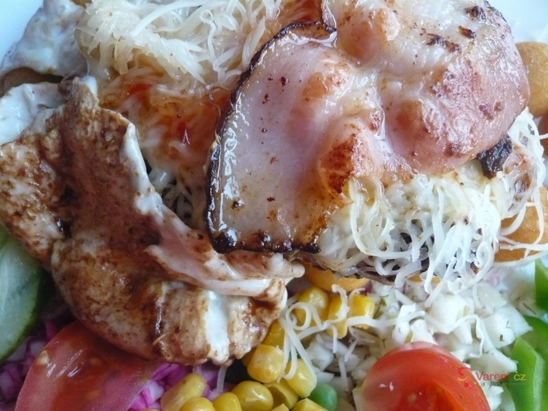 Kuřecí prsa s anglickou slaninou - fotografie 4