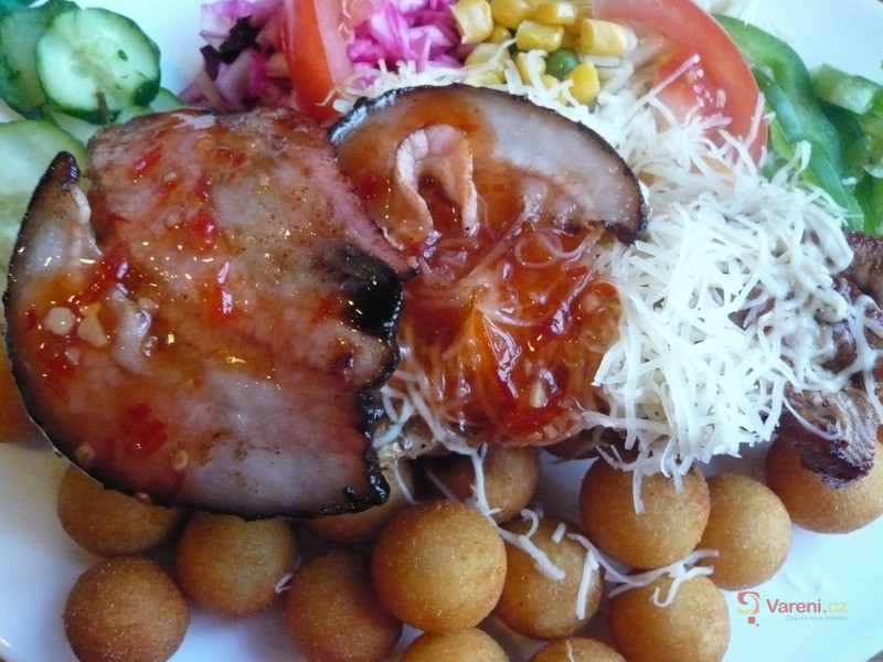 Kuřecí prsa s anglickou slaninou - fotografie 5