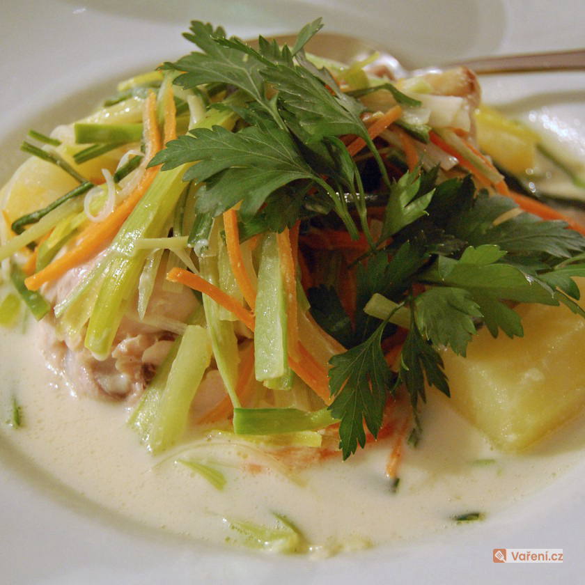 Chutná kedlubnová polévka