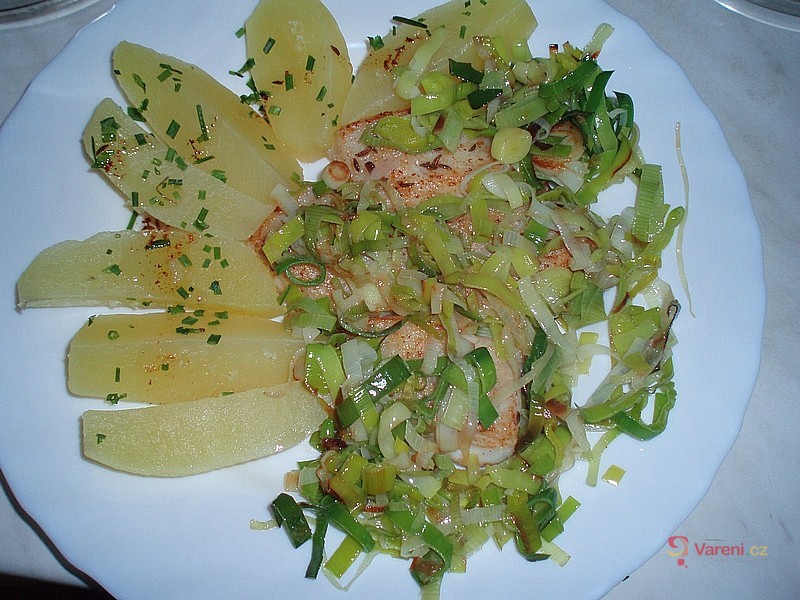 Pangasius s pórkem - fotografie 2