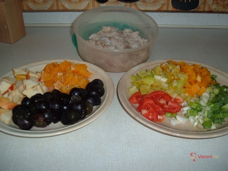 Ostroretka na zelenině a ovoci - fotografie 2