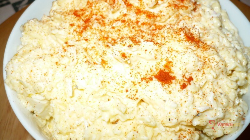 Vajíčkovo-sýrová pomazánka - fotografie 2