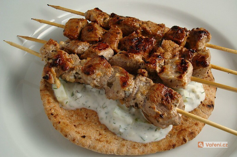 Vepřové souvlaki