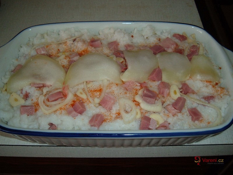 Nákyp s rýží a těstovinami - fotografie 2