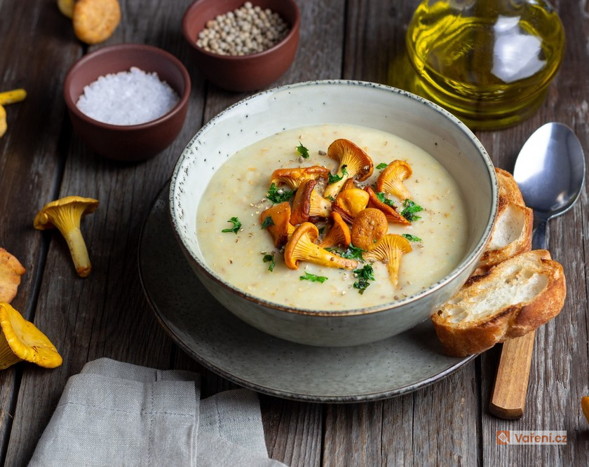 Liškový krém se smetanou