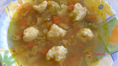 Rychlá polévka z krupice - fotografie 2