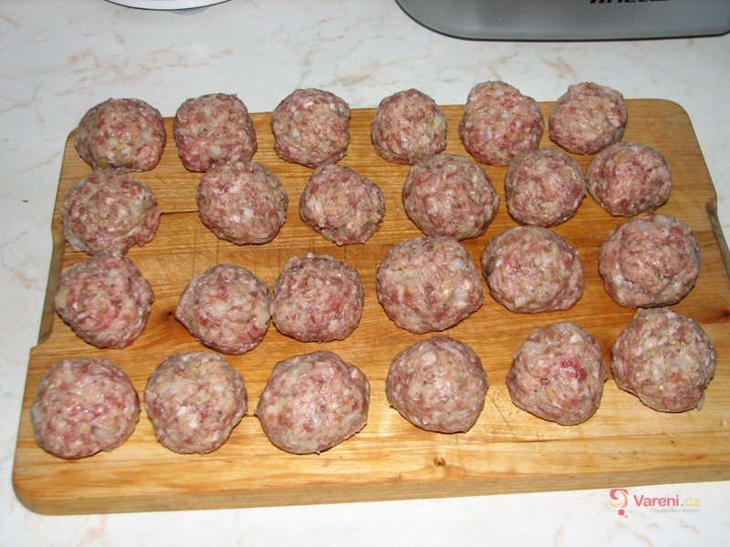 Masové kuličky v medové omáčce - fotografie 3