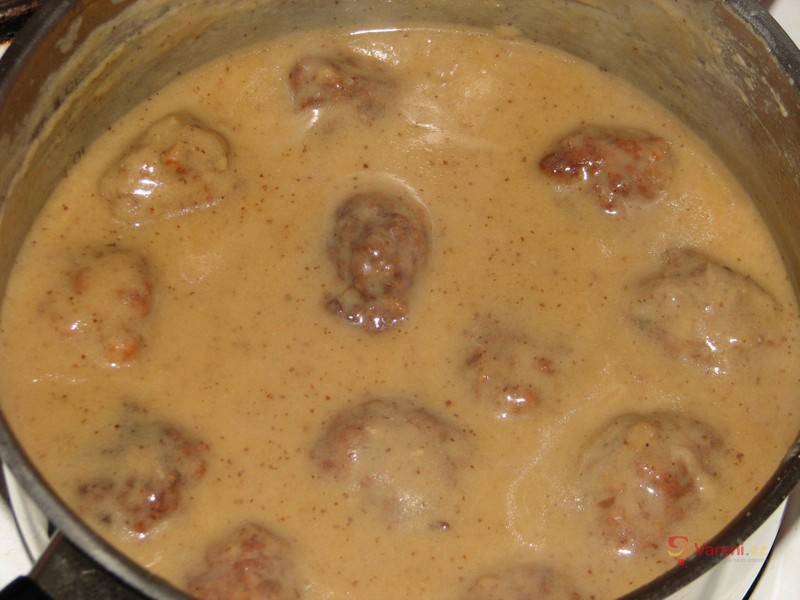 Masové kuličky v medové omáčce - fotografie 5