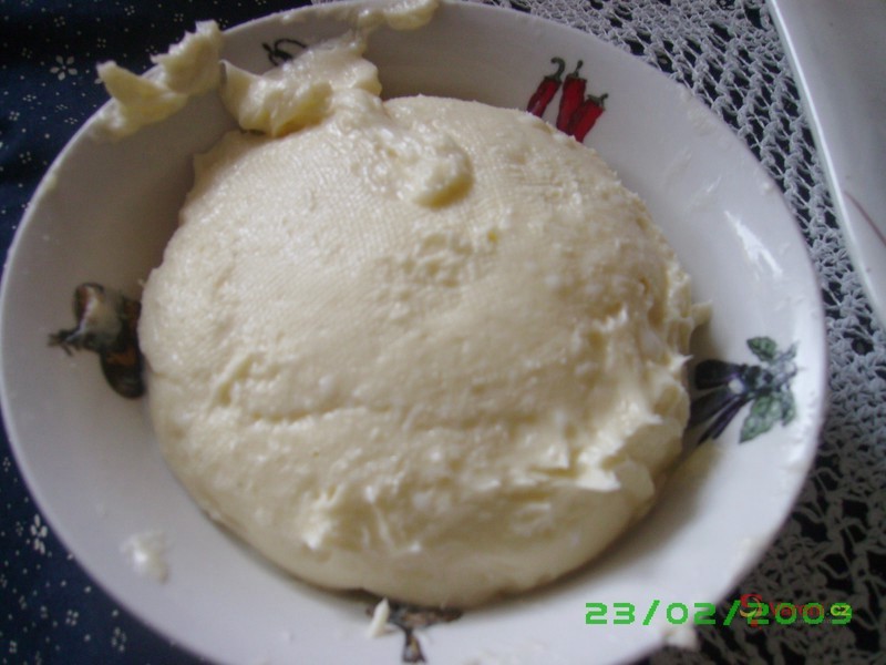 Domácí máslo z domácí pekárny