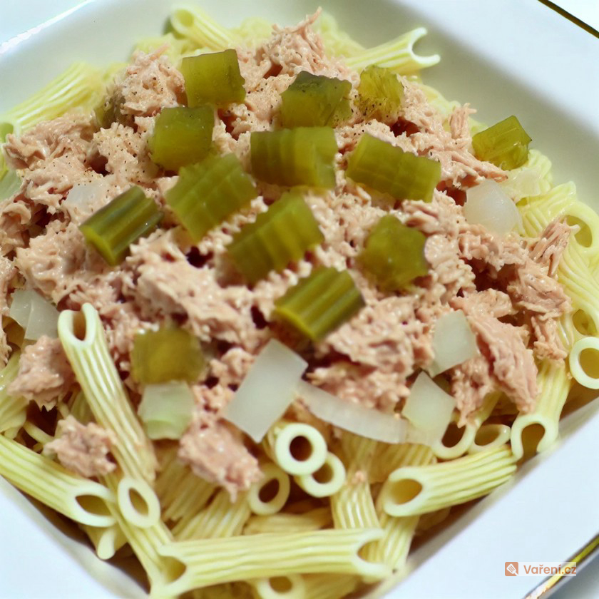 Tuňákové špagety