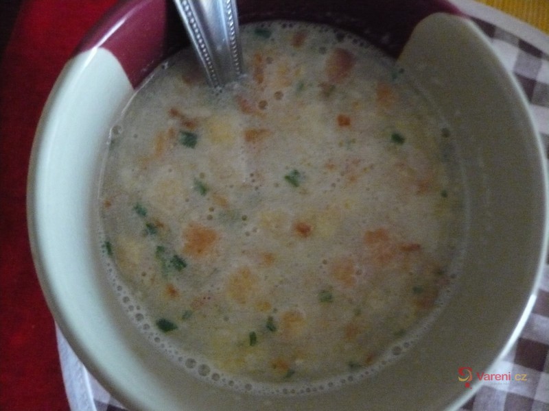 Sýrová polévka - fotografie 2