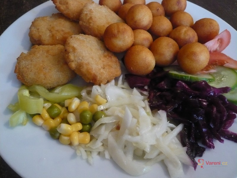 Smažené syrečky se selskými brambory - fotografie 4