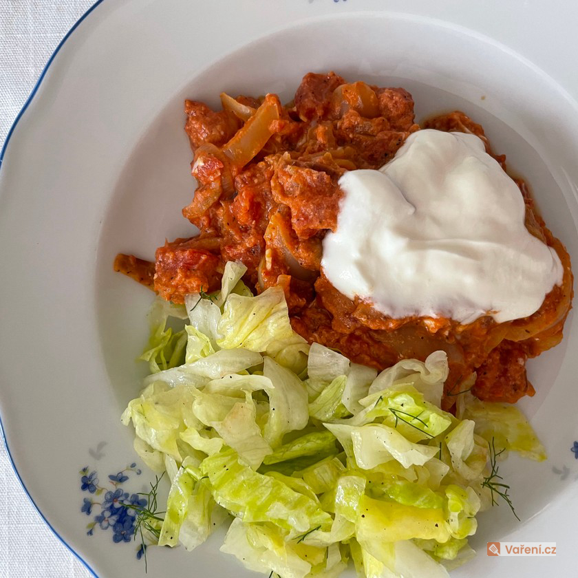 Lečo se zakysanou smetanou - fotografie 2