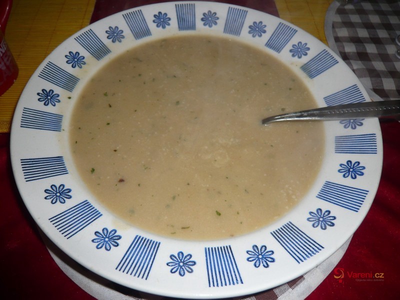 Smetanová houbová polévka - fotografie 3