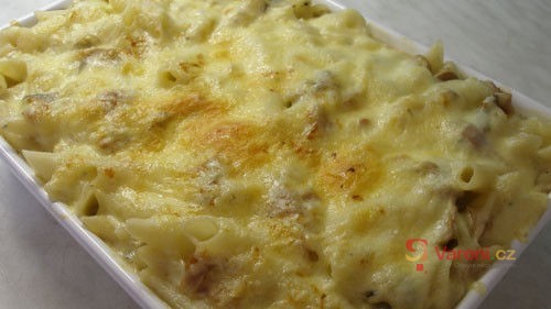 Zapečené těstoviny s tofu - fotografie 2