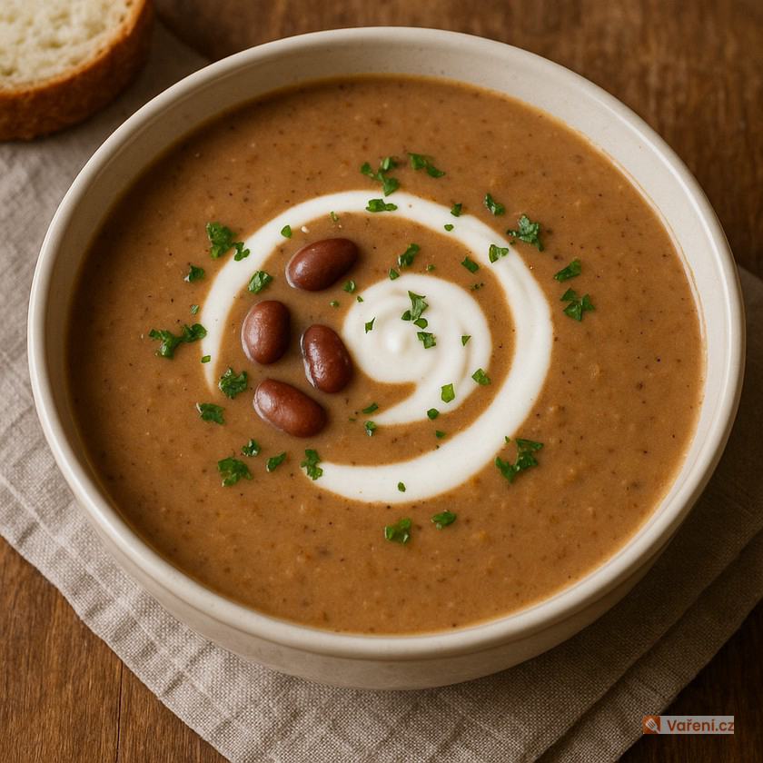 Fazolová sváteční polévka