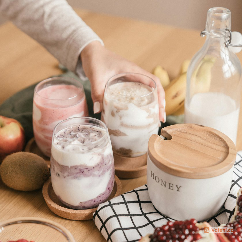 Domácí tvarohový jogurt