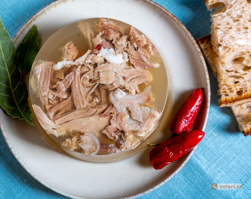 Domácí vepřový aspik