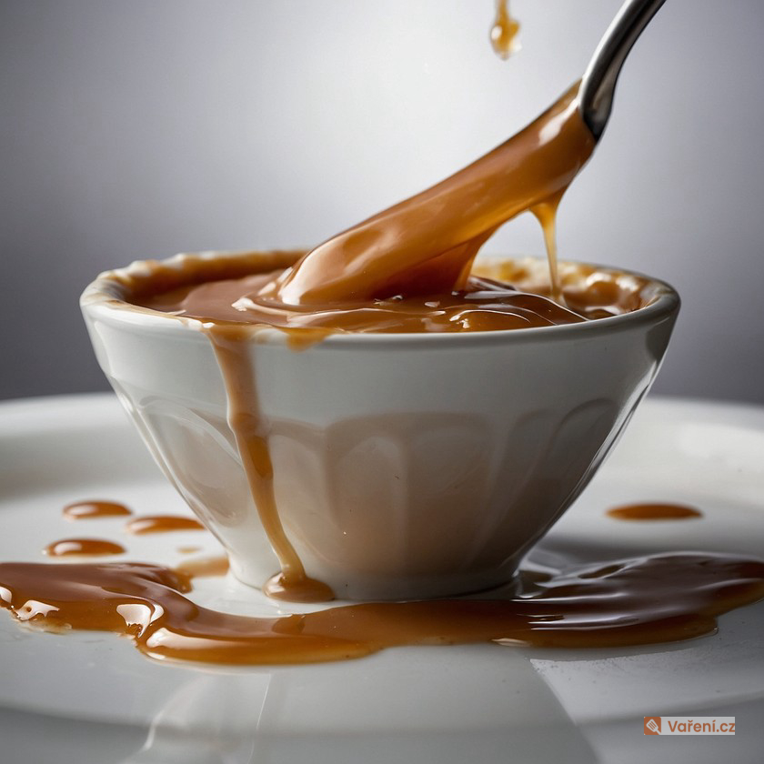 Karamelová poleva na větrníky