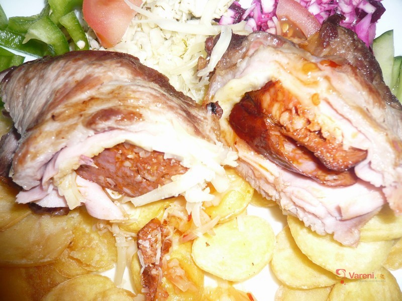 Kuřecí kapsy s nivou - fotografie 3