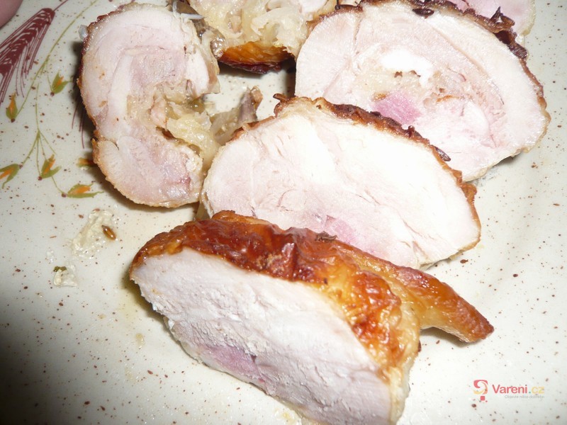 Kuřecí rolka s banánem - fotografie 2