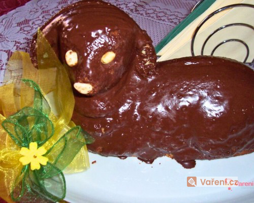 Třený velikonoční beránek