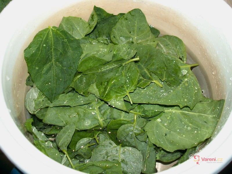 Zapečené kuře se špenátem - fotografie 2