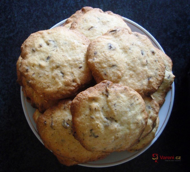 Cookies s čokoládou - fotografie 4