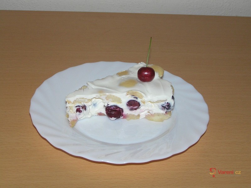 Nepečený třešňový dort - fotografie 2