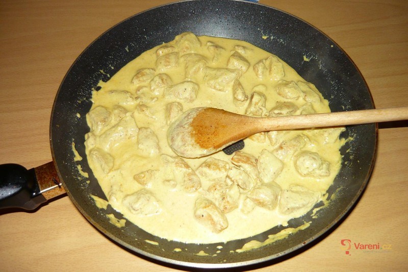 Kari kuřecí nudličky - fotografie 3