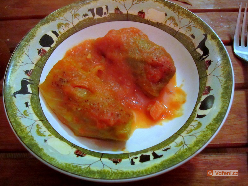 Maminčiny plněné zelné listy