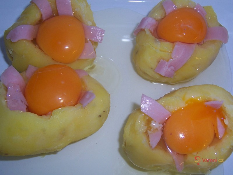 Nadívané brambory - fotografie 3