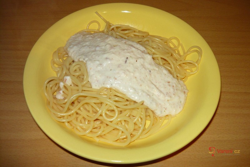 Omáčka carbonara - fotografie 3