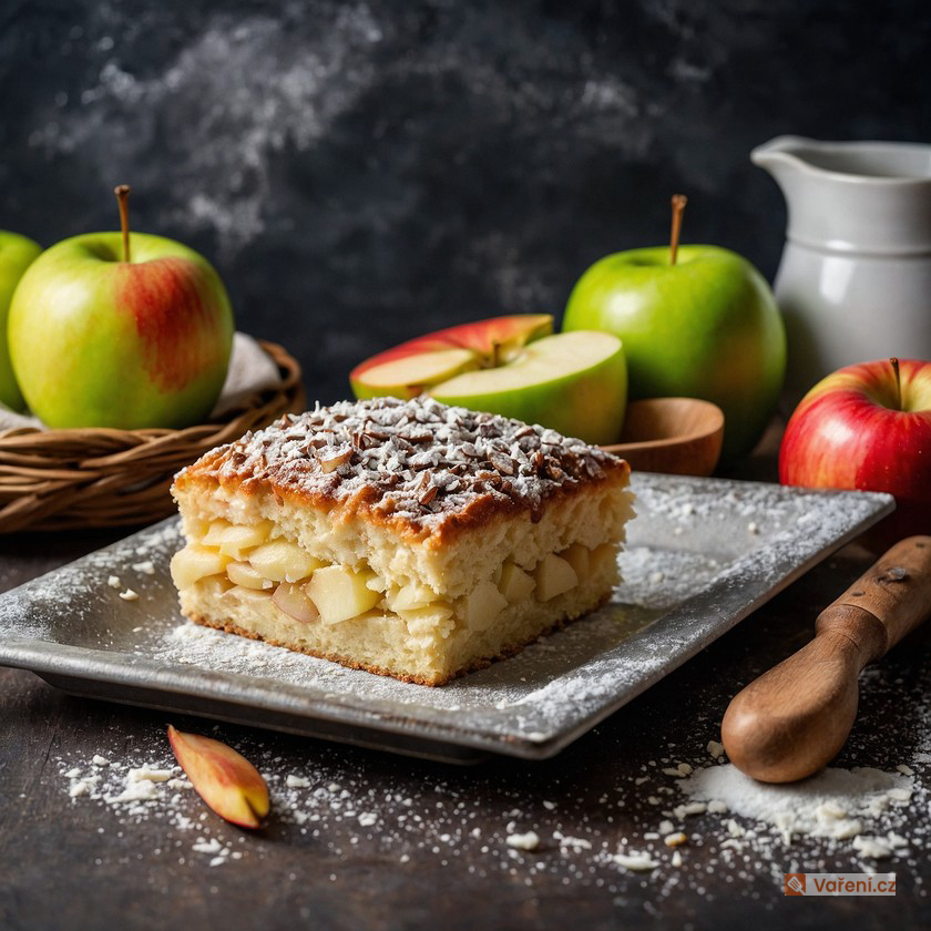 Rychlá buchta s jablky