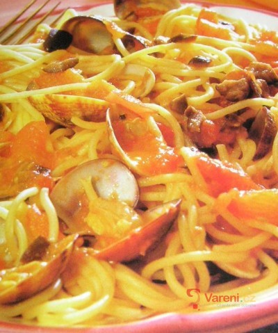 Špagety s korsickou omáčkou