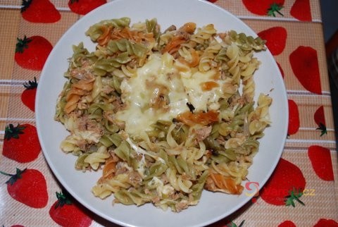 Zapečené těstoviny s tuňákem - fotografie 3