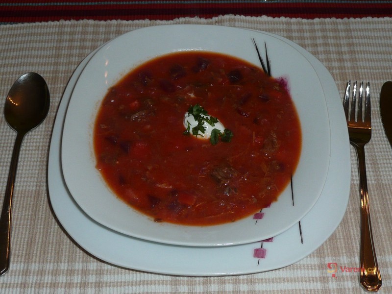 Ruský boršč - fotografie 4