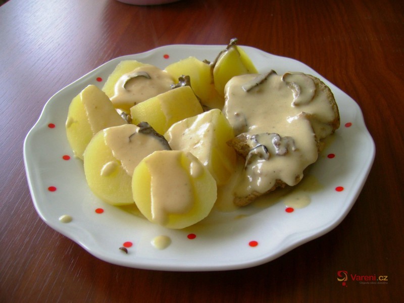Pečené vepřové na houbách - fotografie 2